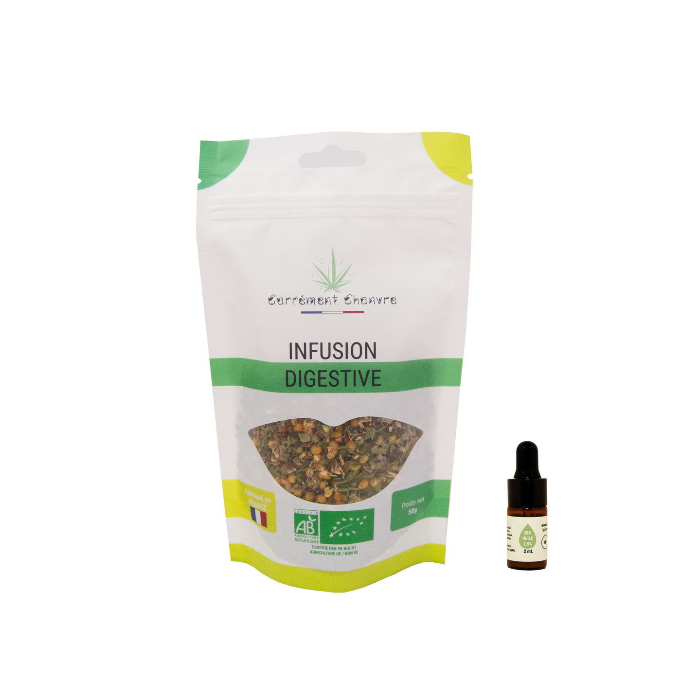 Infusion CBD Digestive - Carrément Chanvre