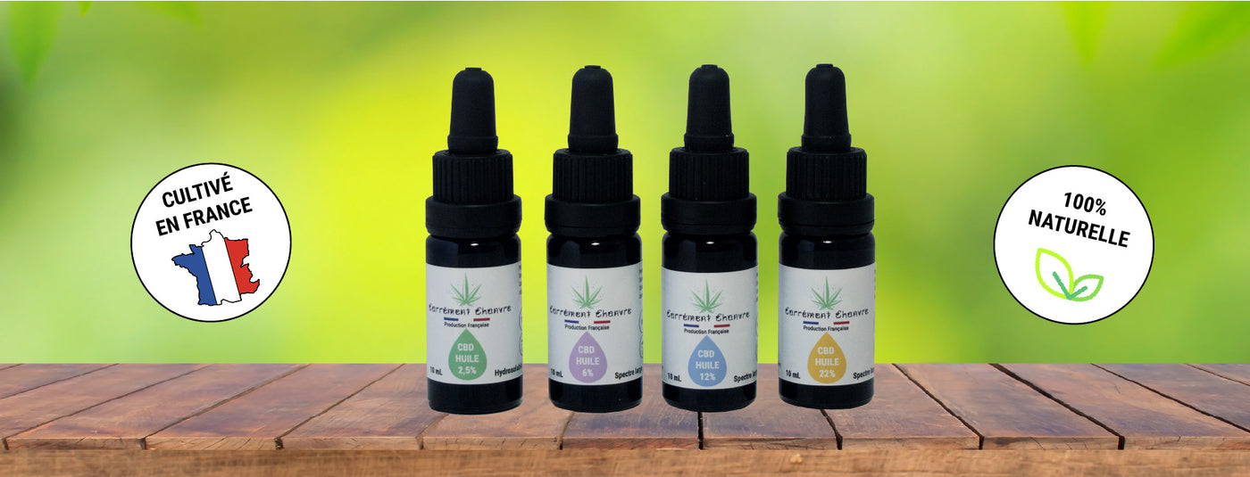 Producteur Français - Huile CBD - Carrément Chanvre 