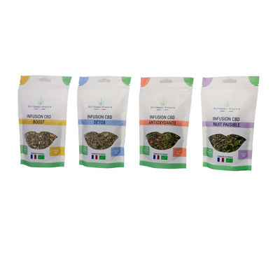 CBD Infusions Biologiques Pack Carrement Chanvre