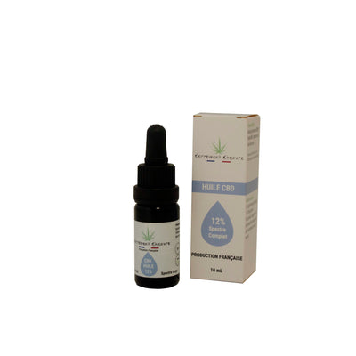 HUILE CBD 12 % - SPECTRE COMPLET - PRODUCTEUR - CARRÉMENT CHANVRE Huiles pour le corps Carrement Chanvre 